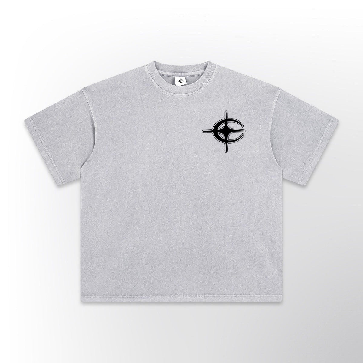 ‘Silver Mist’ Acid Wash Tee