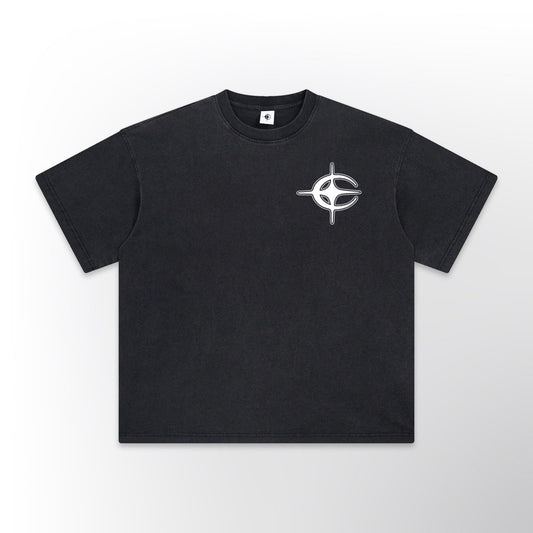 ‘Midnight Fade’ Acid Wash Tee